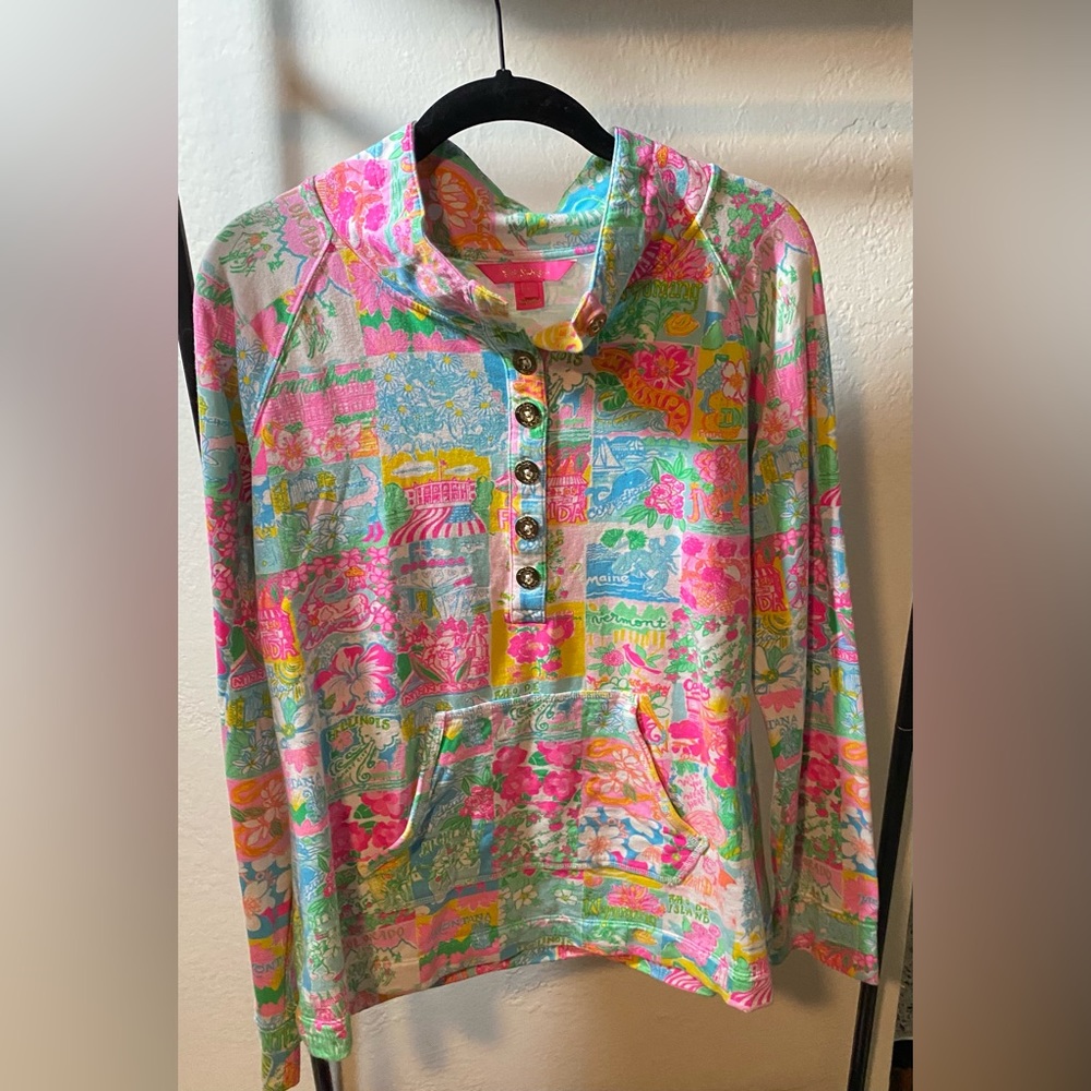 Lilly Pulitzer Captain popover, sz large
